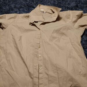 Tan Tiramisu Women's Shirt or Blouse Sz 1X